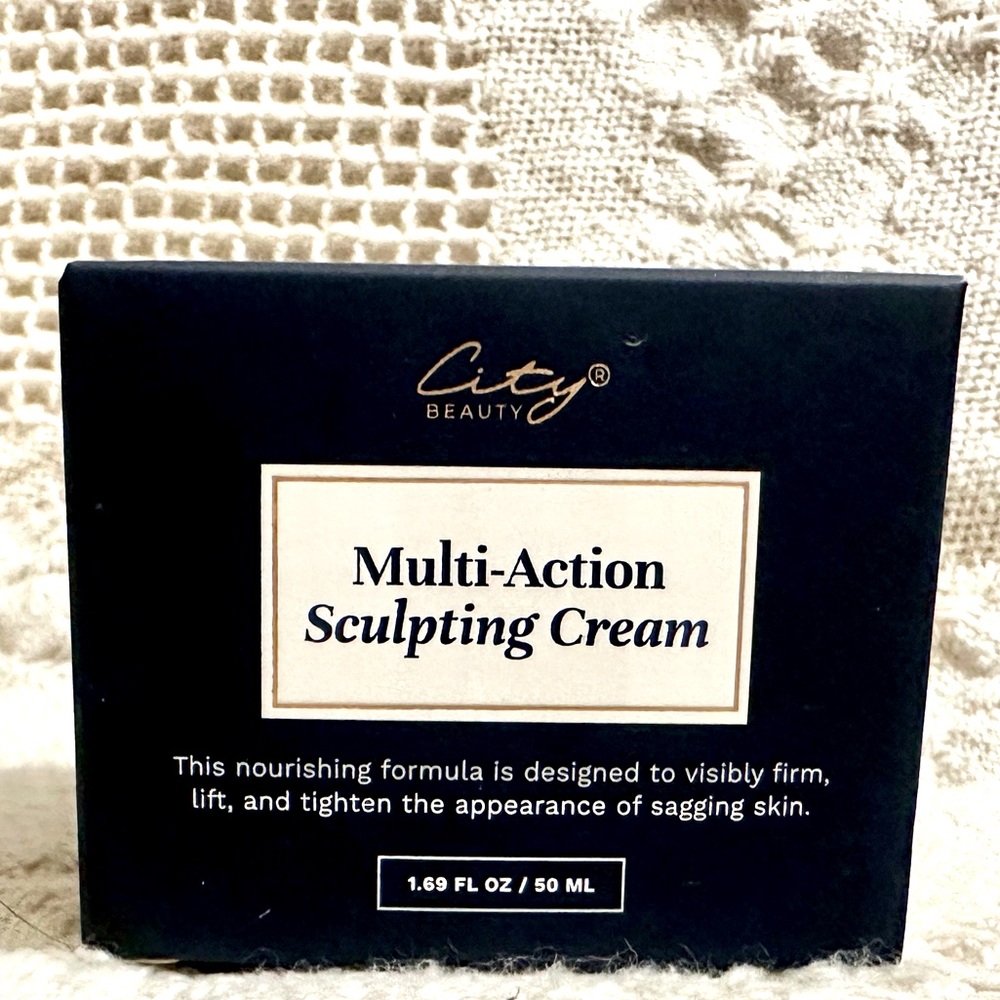 City Beauty Multi-Action Sculpting Cream New Sealed in Box 1.69 FL OZ / 50 ML